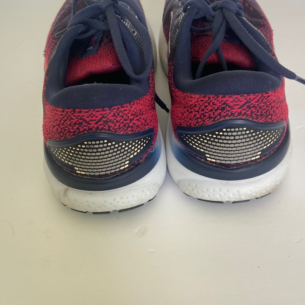 Brooks Ghost 16 Womens 7.5 Wide Running Shoes Pink Navy Blue 1204071D422 - Picture 4 of 10